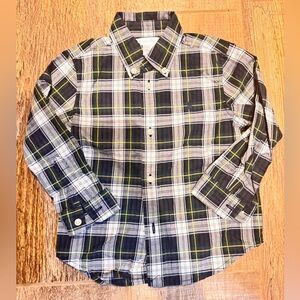 Ralph Lauren baby boy plaid button down shirt
